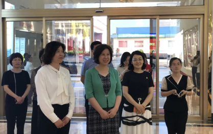 山東省婦聯(lián)黨組書記、主席孫豐華到豆黃金調(diào)研婦女工作